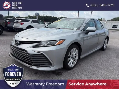 Silver 2022 Toyota Camry LE for sale in Crestview, FL