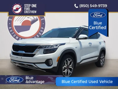White 2023 Kia Seltos SX for sale in Crestview, FL