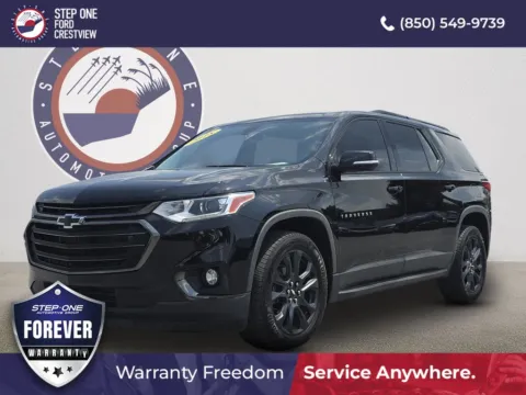 Black 2018 Chevrolet Traverse RS for sale in Crestview, FL