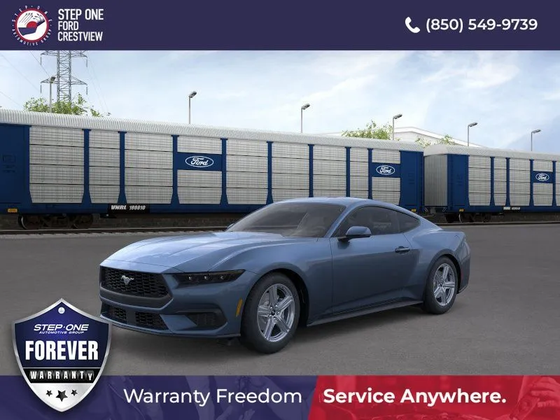 Blue 2026 Ford Mustang EcoBoost Premium for sale in Crestview, FL
