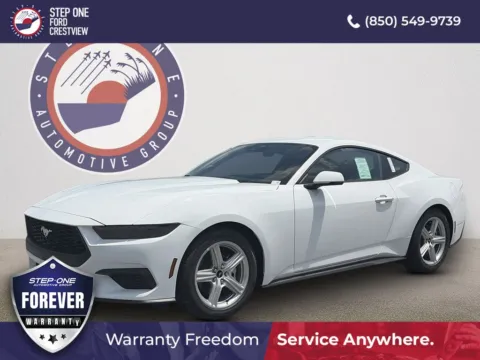White 2026 Ford Mustang EcoBoost Premium for sale in Crestview, FL