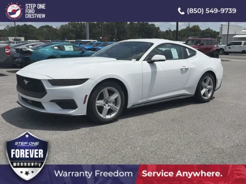 White 2026 Ford Mustang EcoBoost Premium for sale in Crestview, FL
