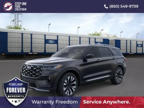 Black 2026 Ford Explorer Platinum for sale in Crestview, FL