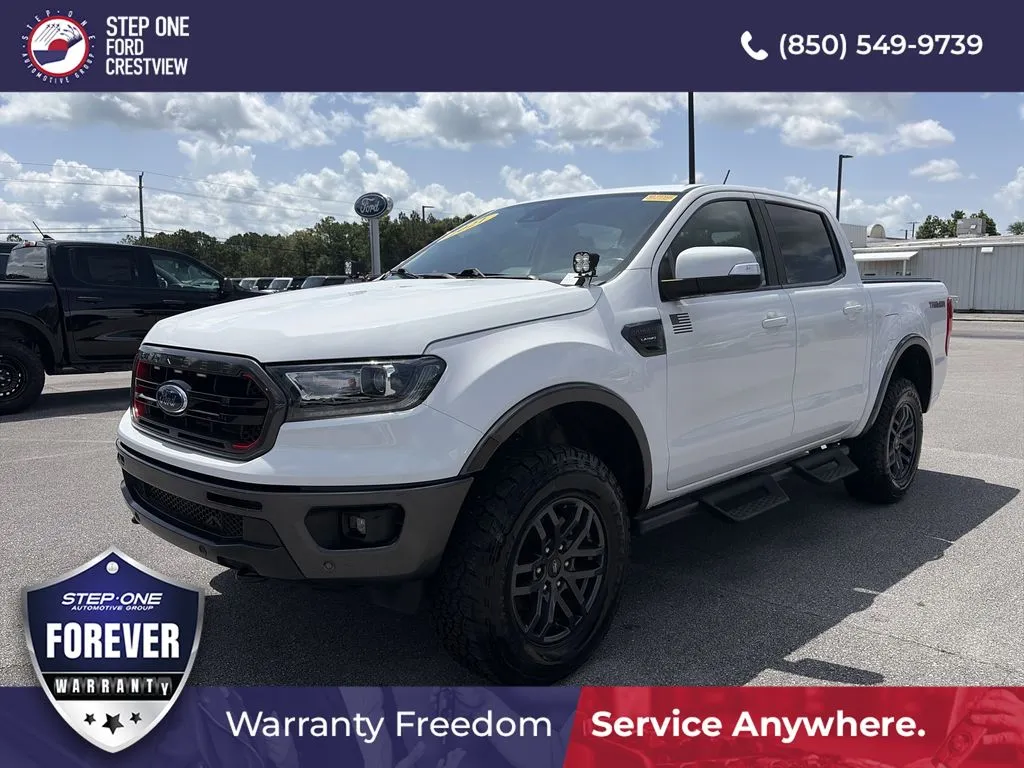 White 2021 Ford Ranger Lariat for sale in Crestview, FL