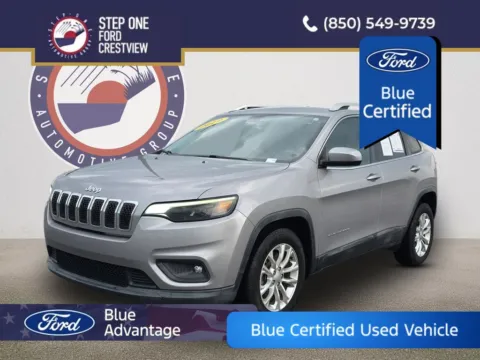 Silver 2019 Jeep Cherokee Latitude for sale in Crestview, FL
