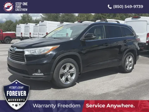 Black 2016 Toyota Highlander Limited for sale in Crestview, FL