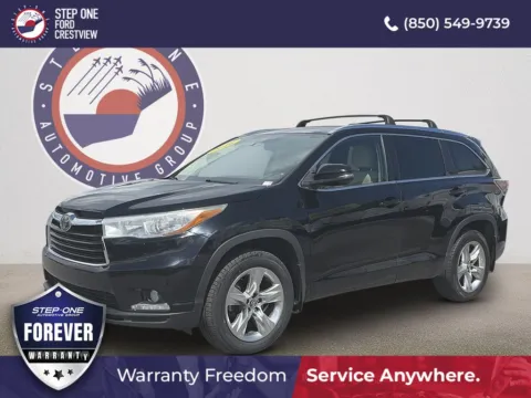 Black 2016 Toyota Highlander Limited for sale in Crestview, FL