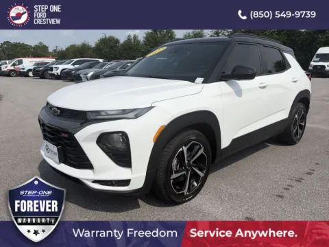 White 2022 Chevrolet TrailBlazer RS for sale in Crestview, FL