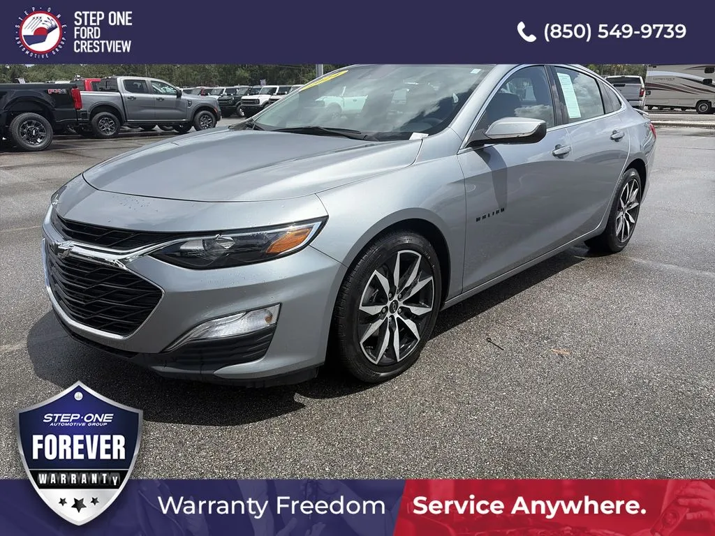 Gray 2024 Chevrolet Malibu RS for sale in Crestview, FL