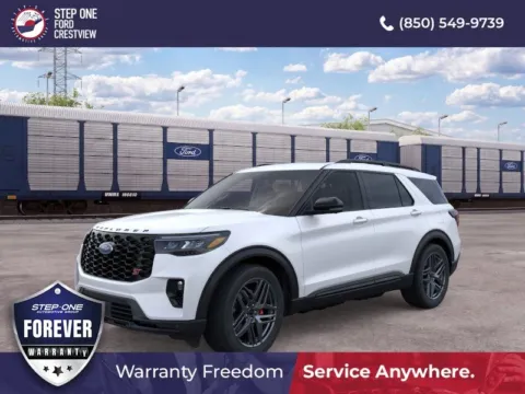 White 2026 Ford Explorer ST for sale in Crestview, FL