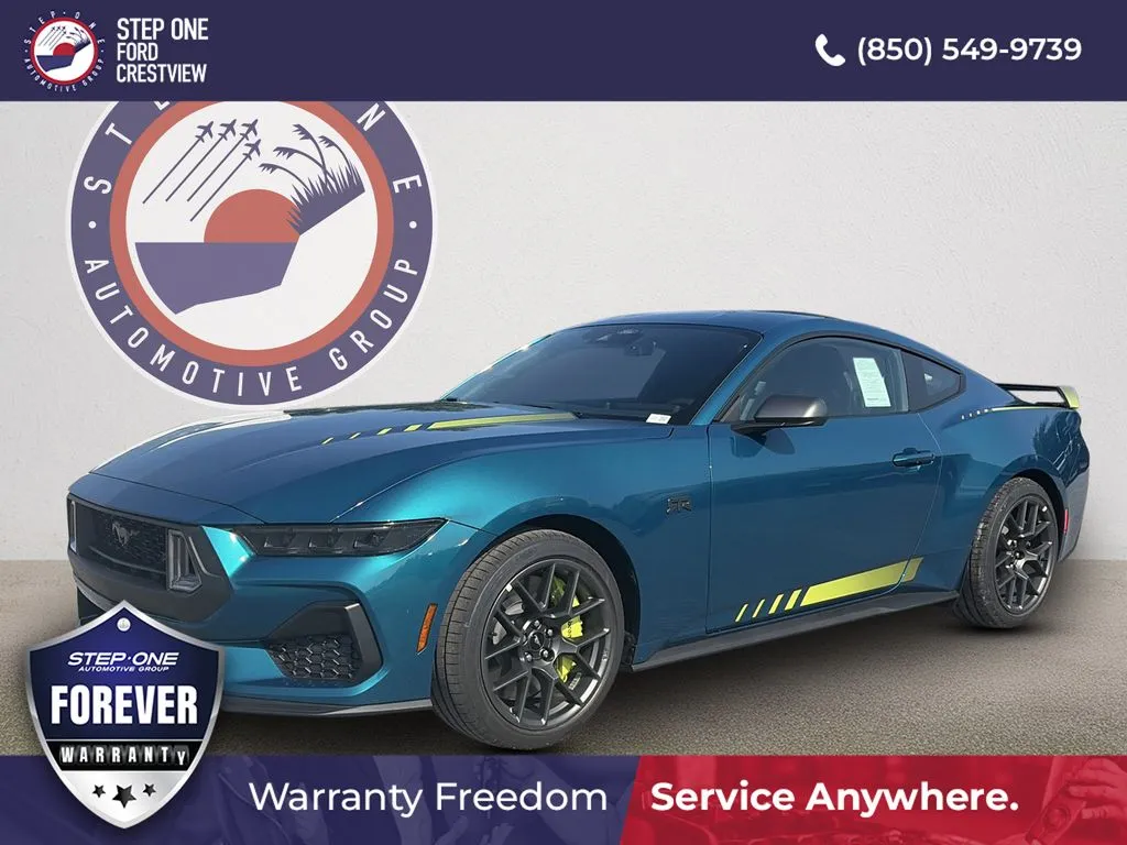 Blue 2026 Ford Mustang EcoBoost Premium for sale in Crestview, FL