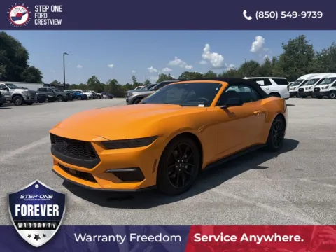 Orange 2026 Ford Mustang EcoBoost Premium for sale in Crestview, FL