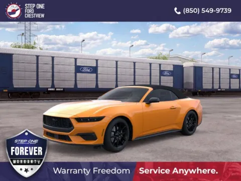 Orange 2026 Ford Mustang for sale in Crestview, FL