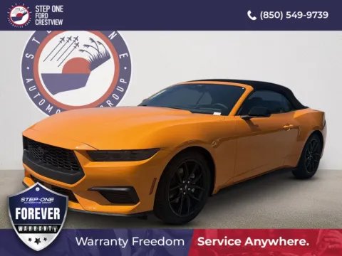 Orange 2026 Ford Mustang EcoBoost Premium for sale in Crestview, FL