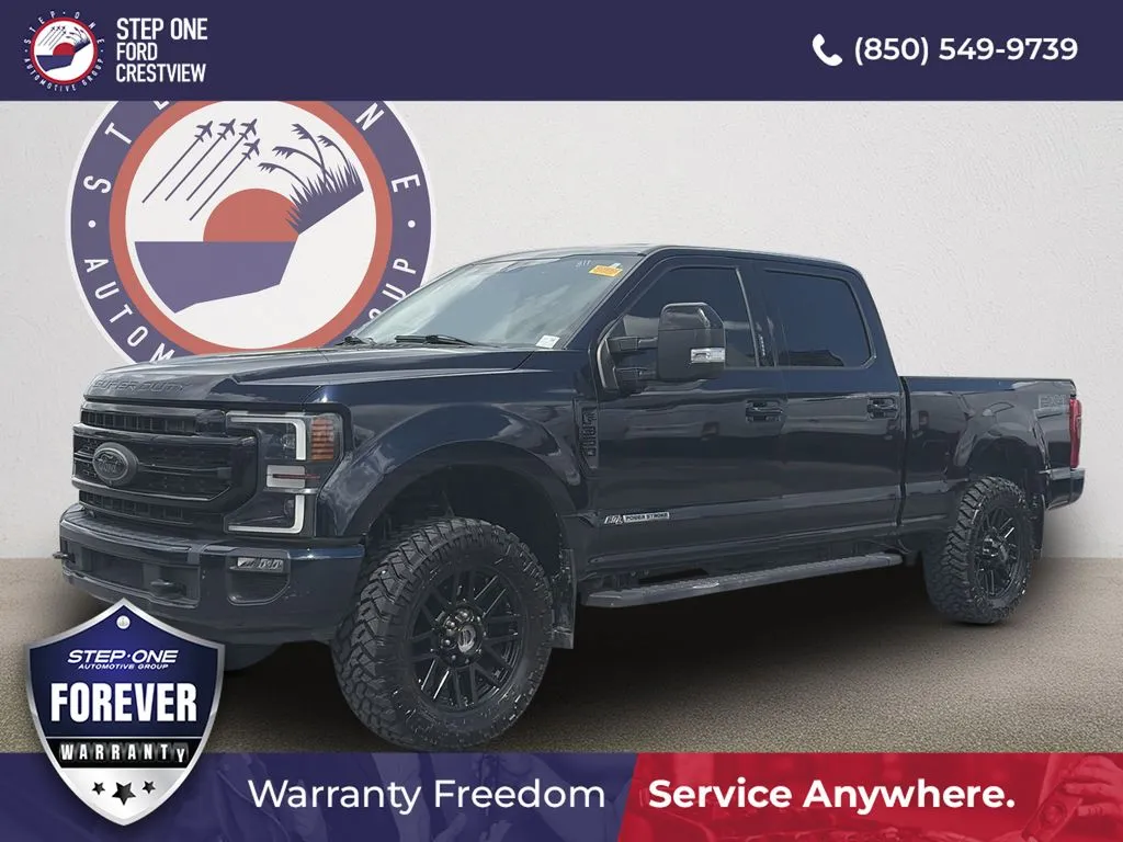 Blue 2021 Ford F-350SD Lariat for sale in Crestview, FL