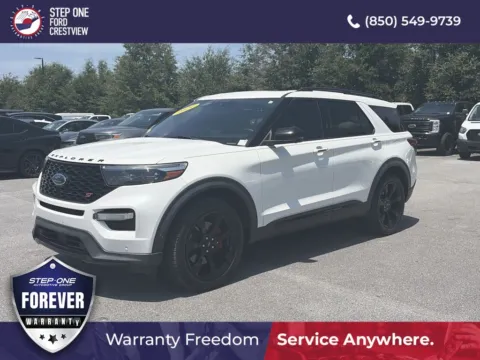 White 2021 Ford Explorer ST for sale in Crestview, FL