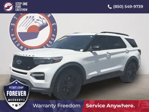 White 2021 Ford Explorer ST for sale in Crestview, FL