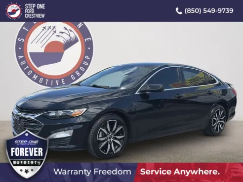 Black 2020 Chevrolet Malibu RS for sale in Crestview, FL