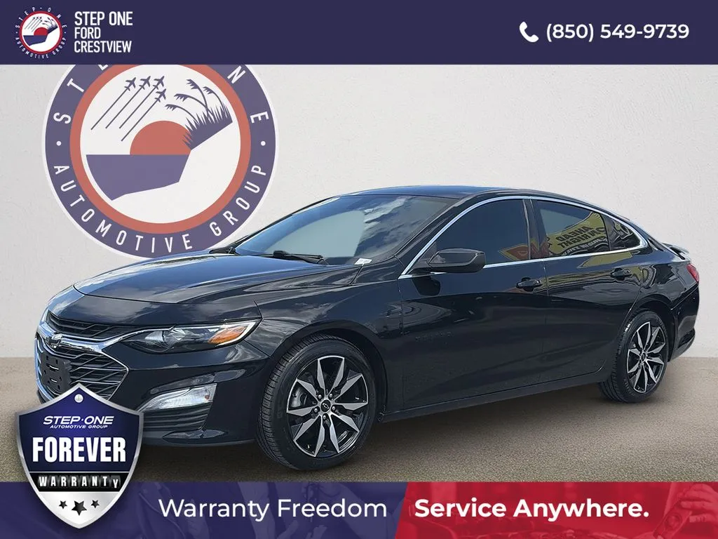 Black 2020 Chevrolet Malibu RS for sale in Crestview, FL