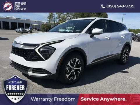 White 2024 Kia Sportage EX for sale in Crestview, FL