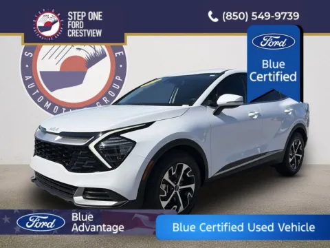 White 2024 Kia Sportage EX for sale in Crestview, FL
