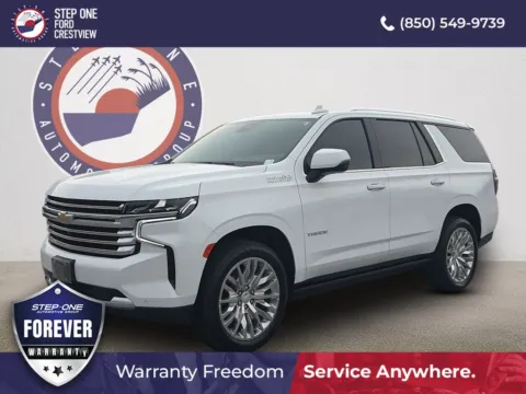 White 2023 Chevrolet Tahoe High Country for sale in Crestview, FL