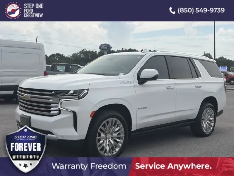 White 2023 Chevrolet Tahoe High Country for sale in Crestview, FL