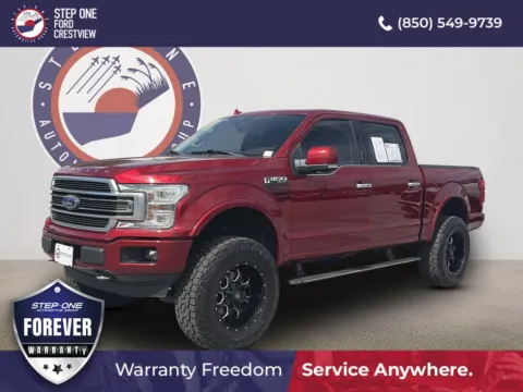 Red 2019 Ford F-150 Limited for sale in Crestview, FL