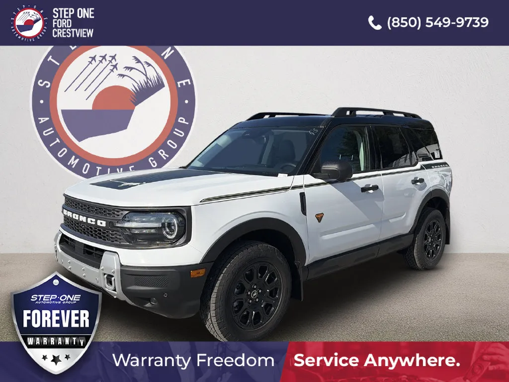 White 2026 Ford Bronco Sport Badlands for sale in Crestview, FL