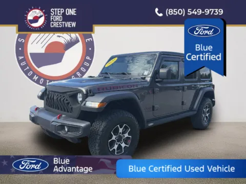 Gray 2021 Jeep Wrangler Unlimited Rubicon for sale in Crestview, FL