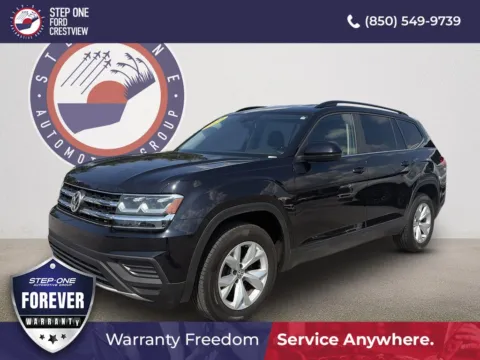 Black 2020 Volkswagen Atlas 2.0T S for sale in Crestview, FL