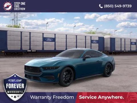 Blue 2026 Ford Mustang EcoBoost Premium for sale in Crestview, FL