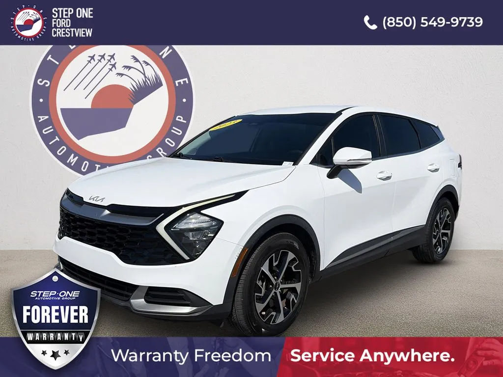 White 2023 Kia Sportage EX for sale in Crestview, FL
