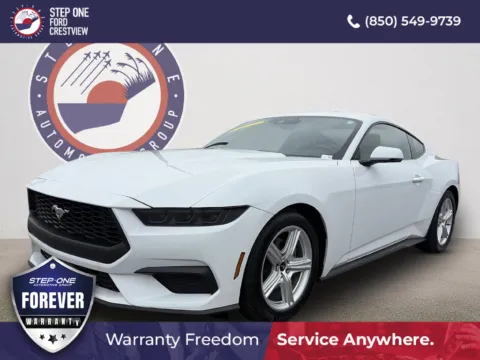 White 2026 Ford Mustang EcoBoost Premium for sale in Crestview, FL