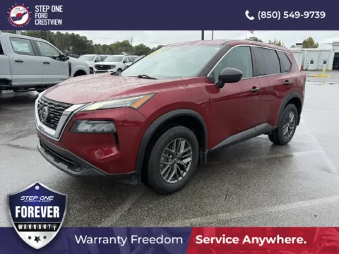 Red 2021 Nissan Rogue S for sale in Crestview, FL