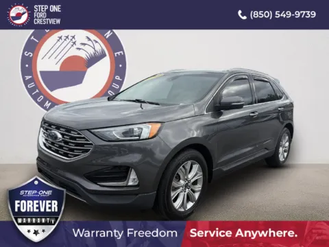 Gray 2019 Ford Edge Titanium for sale in Crestview, FL