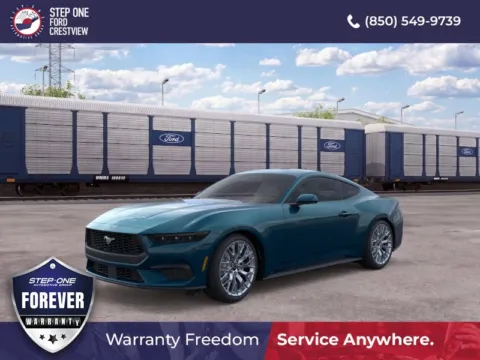 Blue 2026 Ford Mustang EcoBoost Premium for sale in Crestview, FL