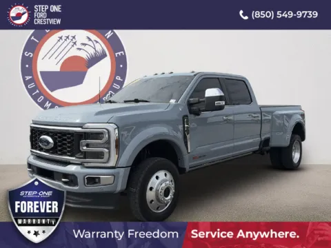 Gray 2024 Ford F-450SD Limited for sale in Crestview, FL