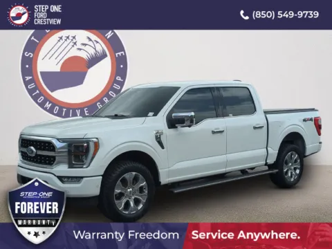 White 2021 Ford F-150 Platinum for sale in Crestview, FL