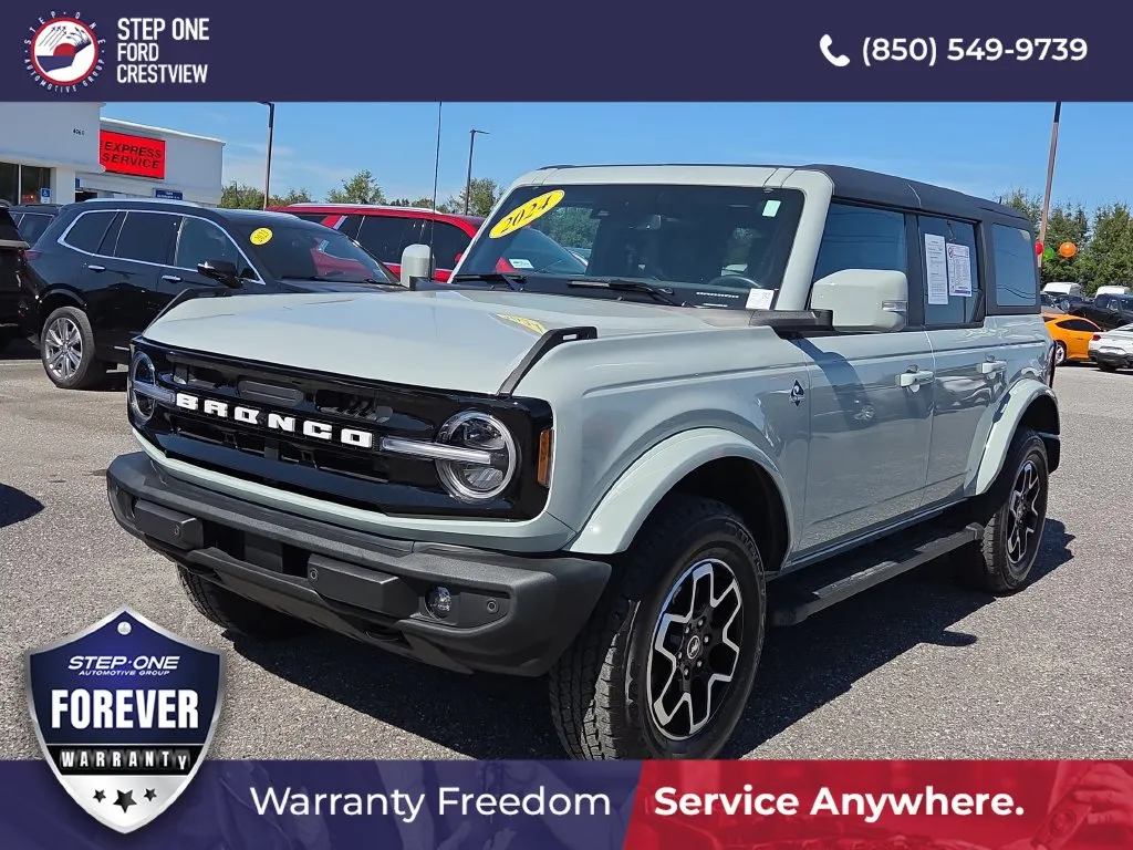 Gray 2024 Ford Bronco Outer Banks for sale in Crestview, FL