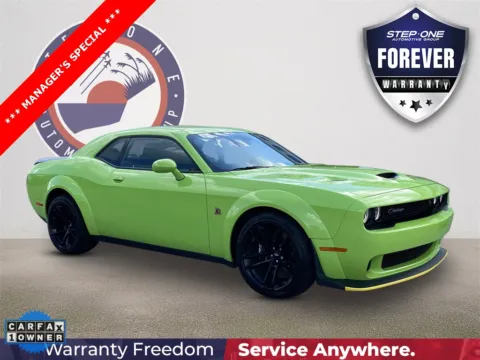 Green 2023 Dodge Challenger R/T Scat Pack Widebody for sale in Crestview, FL