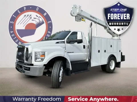 White 2024 Ford F-750SD Crane Upfit for sale in Crestview, FL