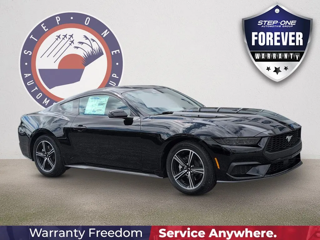Black 2025 Ford Mustang EcoBoost Premium for sale in Crestview, FL