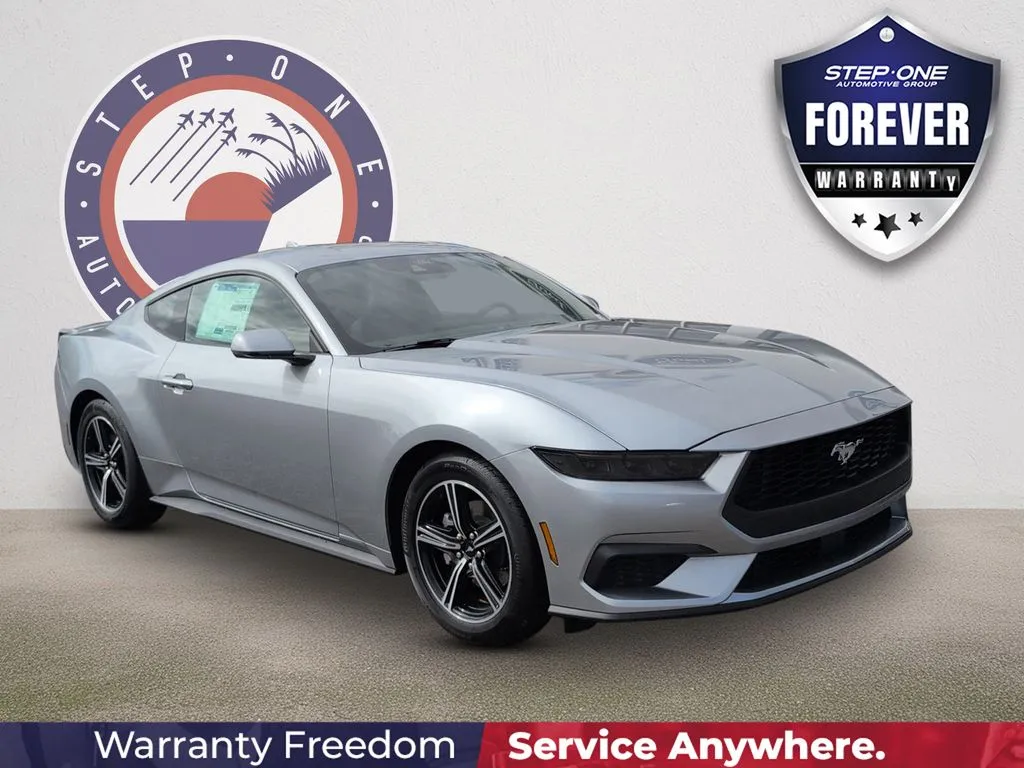 Silver 2025 Ford Mustang EcoBoost Premium for sale in Crestview, FL