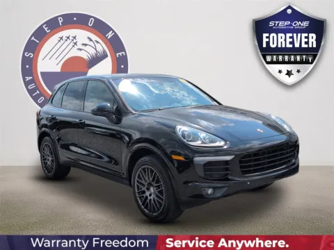Black 2017 Porsche Cayenne Platinum Edition for sale in Crestview, FL