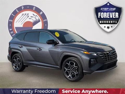 Gray 2024 Hyundai Tucson Hybrid N Line for sale in Crestview, FL