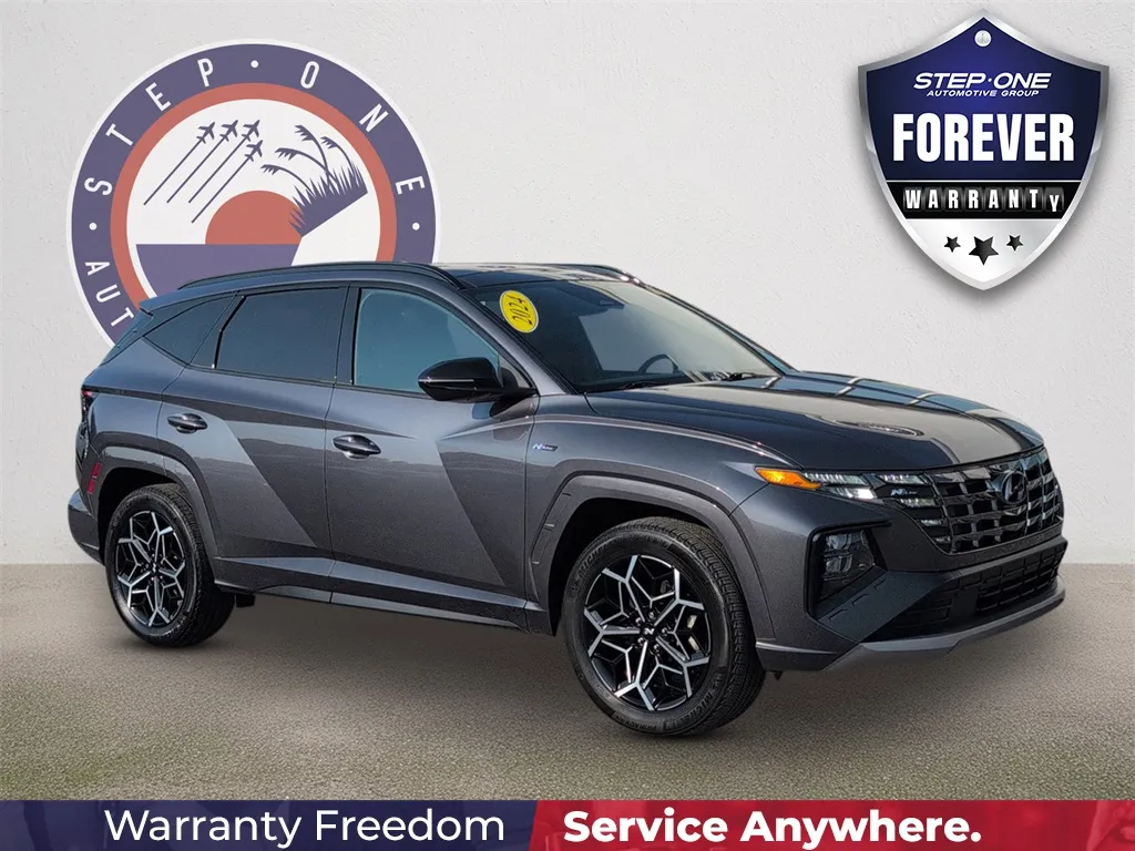 Gray 2024 Hyundai Tucson Hybrid N Line for sale in Crestview, FL