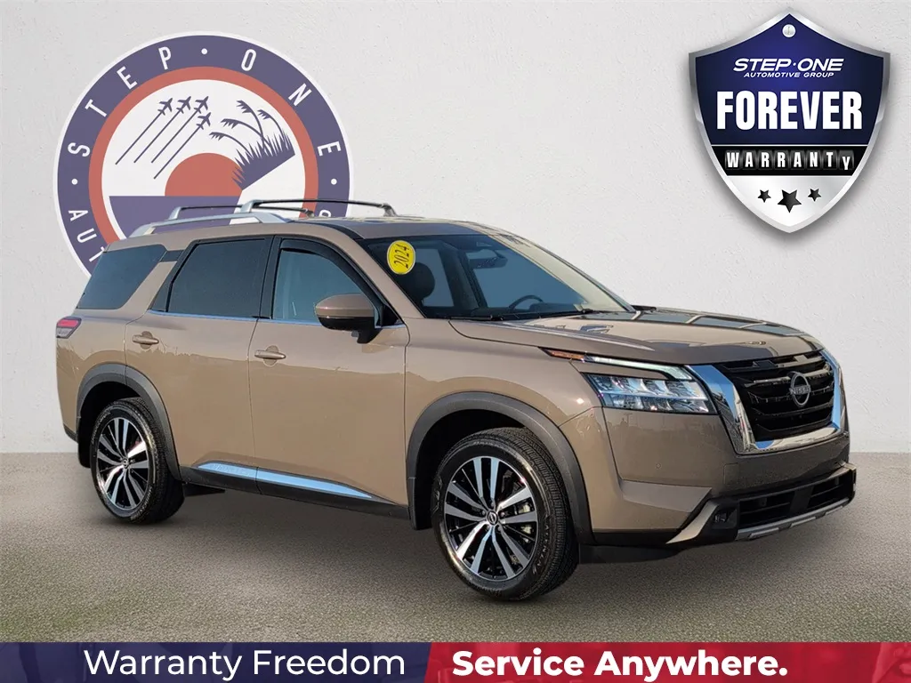 Beige 2024 Nissan Pathfinder Platinum for sale in Crestview, FL
