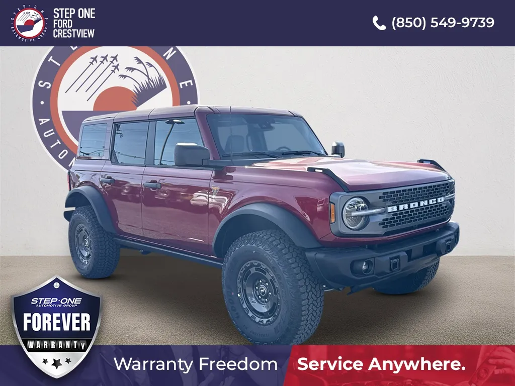 Red 2025 Ford Bronco Badlands for sale in Crestview, FL