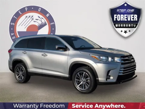 Gray 2019 Toyota Highlander XLE for sale in Crestview, FL